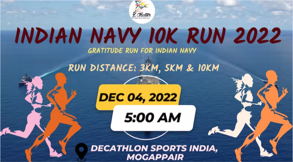 Indian Navy 10K Run 2022