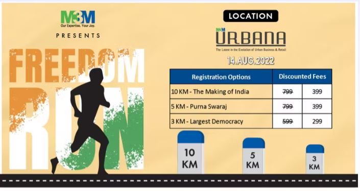 M3M Freedom Run