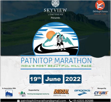 PATNITOP MARTHON (INDIA'S MOST BEAUTIFUL HILL RACE)