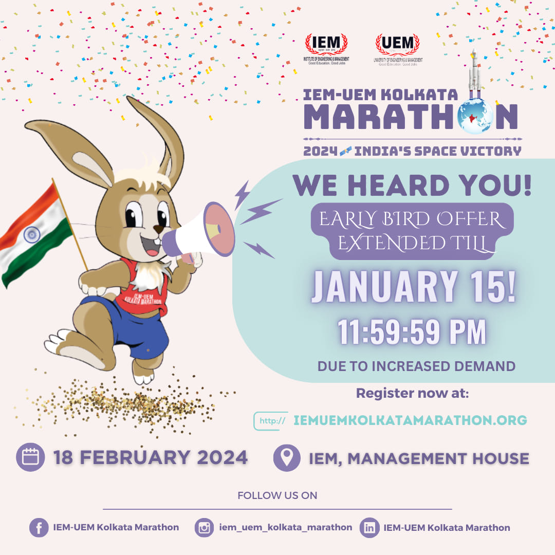 Iem-uem Kolkata Marathon 2024