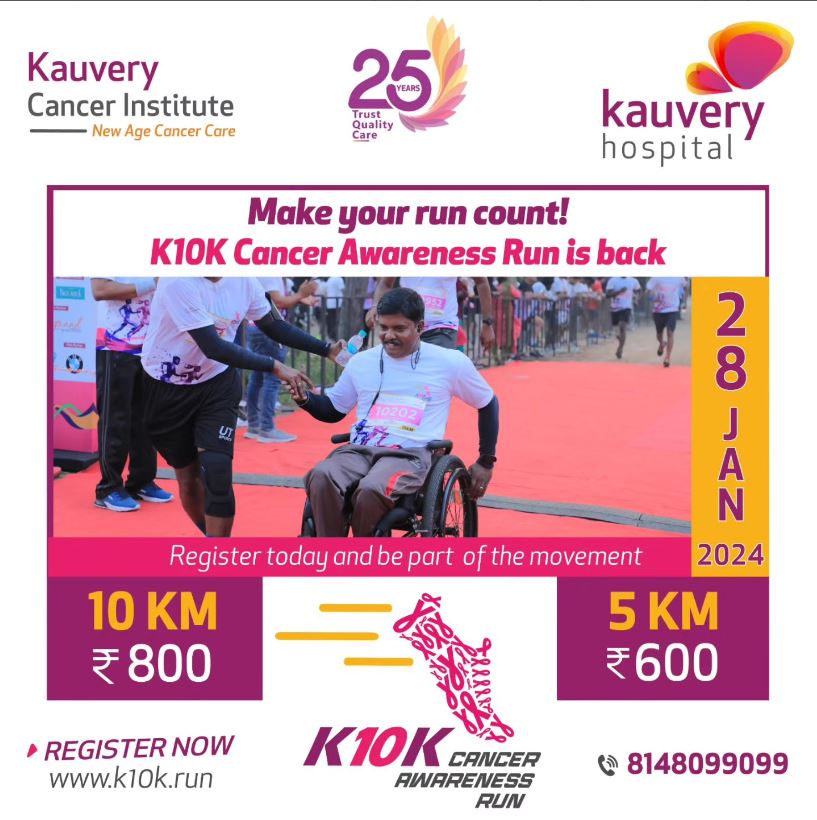 K10k Cancer Awareness Run 2024