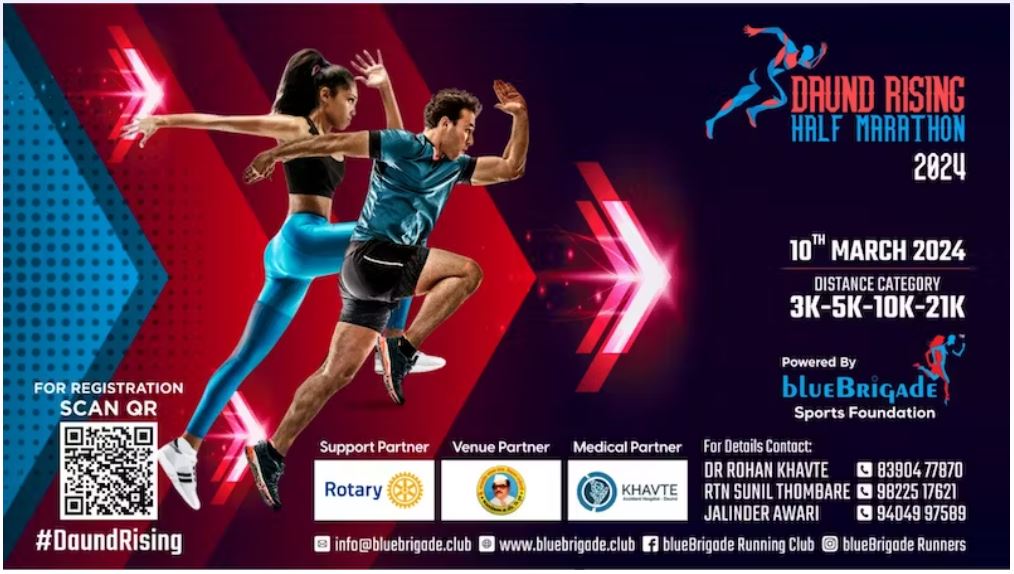 Daund Rising Half Marathon 2024