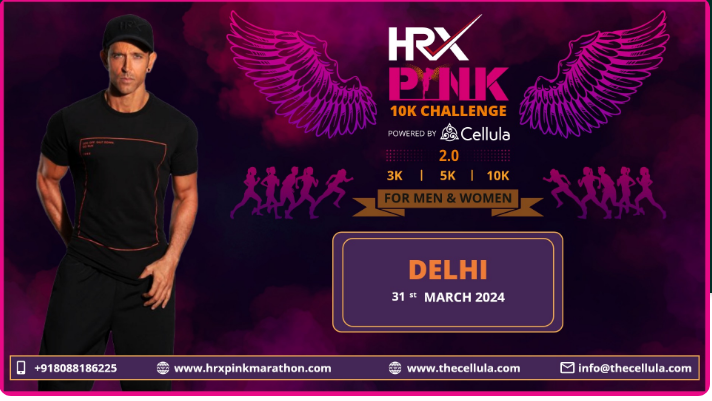 Hrx Pink 10k Challenge Delhi 2024