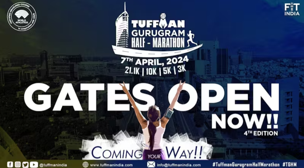 Tuffman Gurugram Half Marathon 2024