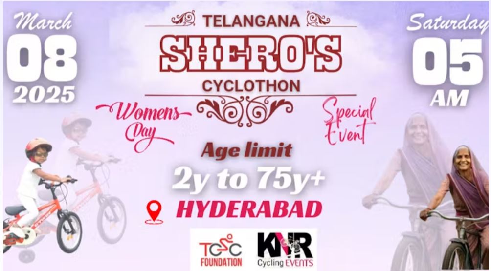 TELANGANA SHERO'S CYCLOTHON