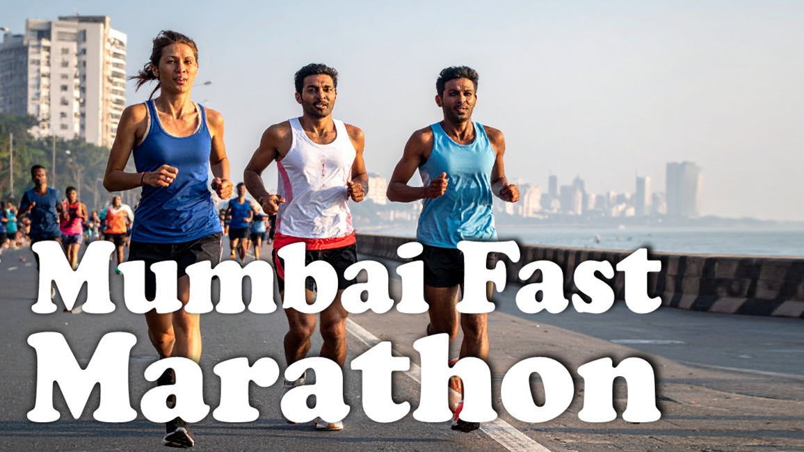 Mumbai Fast Marathon - Worli Sea Face