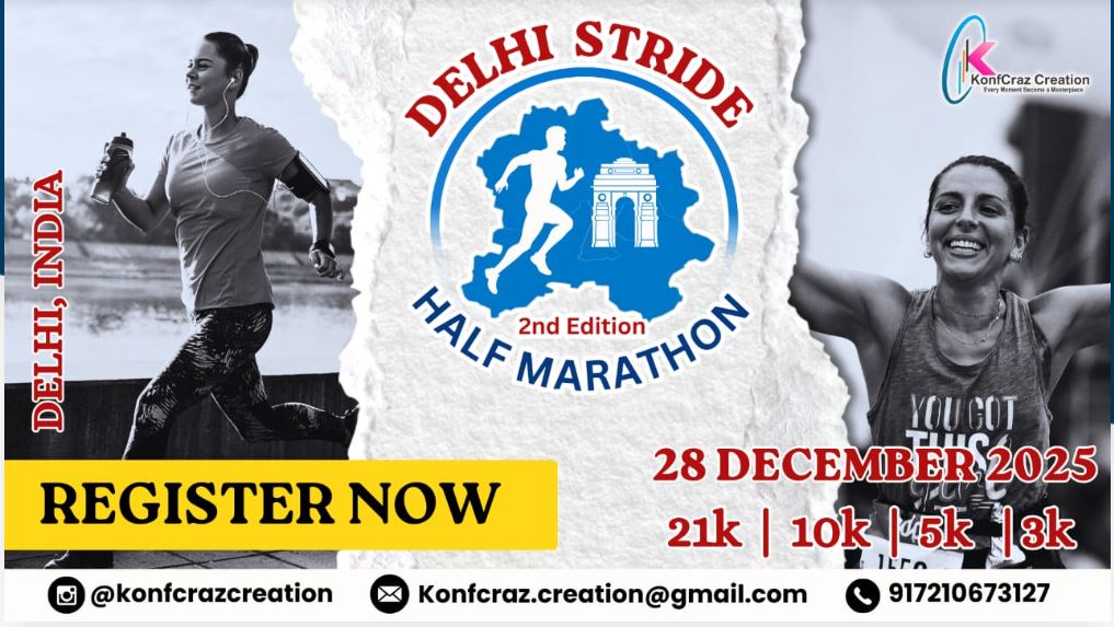 DELHI STRIDE HALF MARATHON 2025