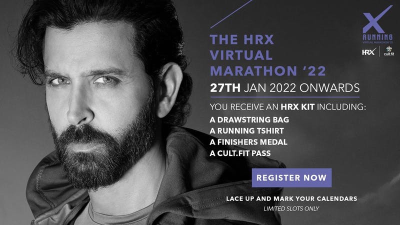 THE HRX VIRTUAL MARATHON 2022
